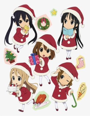 Anime Christmas Tumblr Merry Christmas - Anime Girl Christmas Chibi