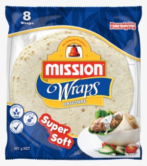 Mission Original Wraps 10” - Coles Spinach Wrap
