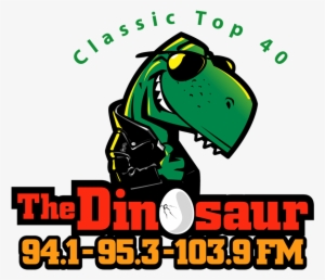 Listen Live To The Dinosaur - Dino Logo