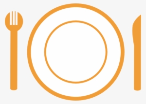 How To Set Use Dinner Icon Png - Clear Circle Neon Png Transparent