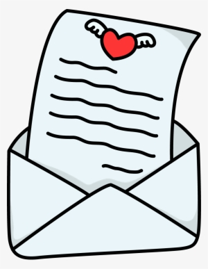 Love Clipart Love Letter - Love Letter Clipart