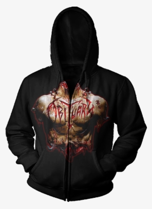 Hoodie Zip Inked A - South Of Heaven Zip Hoodie