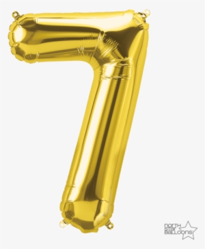 34" Gold Numbers