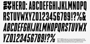 Getting Back To Their Roots And Recommitting To All - Syfy Hero Font