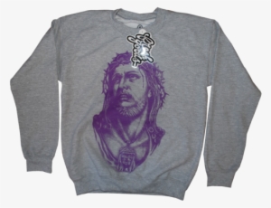 Jesus Piece Grey Sweater, $55 - Sweater