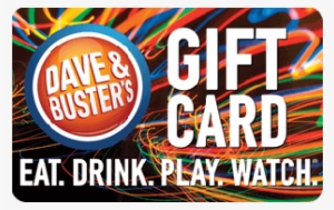 Dave & Busters Gift Card (email Delivery)