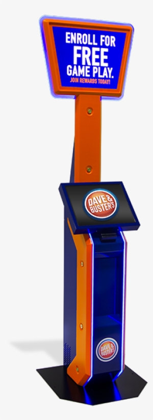 Dave & Buster's Loyalty Rewards Gaming Kiosks - Dave And Busters Kiosk