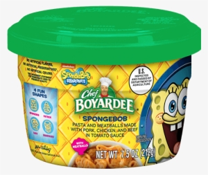 Spongebob Microwavable Cup - Spongebob Chef Boyardee