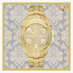 Diamond & Yellow Gold 26mm Watch - Jbw Jb-6213-a Watch Online In India