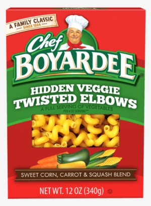 406749 04147 Chef Boyardee Hiden Veggie Twisted Elbows - Chef Boyardee