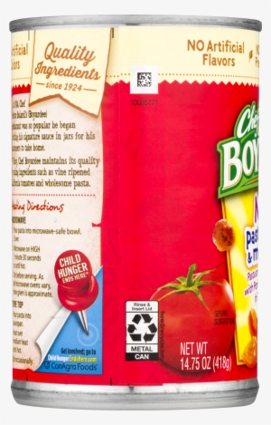 Chef Boyardee Mini-bites Pasta Shells & Meatballs, - Chef Boyardee Chicken Alfredo - 15 Oz Can