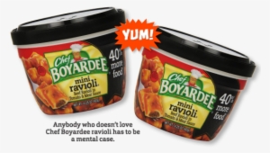 And I'm Getting Ready To Nuke A Teeny Can Of Chef Boyardee