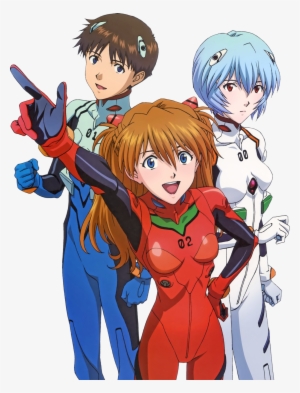 Neon Genesis Evangelion Rei And Shinji - Evangelion Rei Shinji Asuka