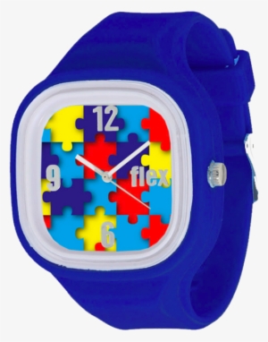 The Puzzle Flex Watch Which Represents Autism Awareness - Social Skills