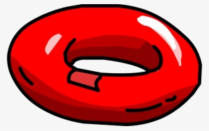 Red Biscuit Tube - Club Penguin Red Tube