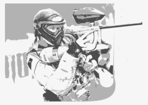 Paintball,paintball - Background Transparent Player Paintball
