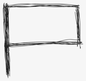 Hand Drawn Flag Rubber Stamp - Rubber Stamping