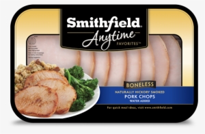 Boneless Smoked Pork Chops - Smithfield Smoked Boneless Pork Chops