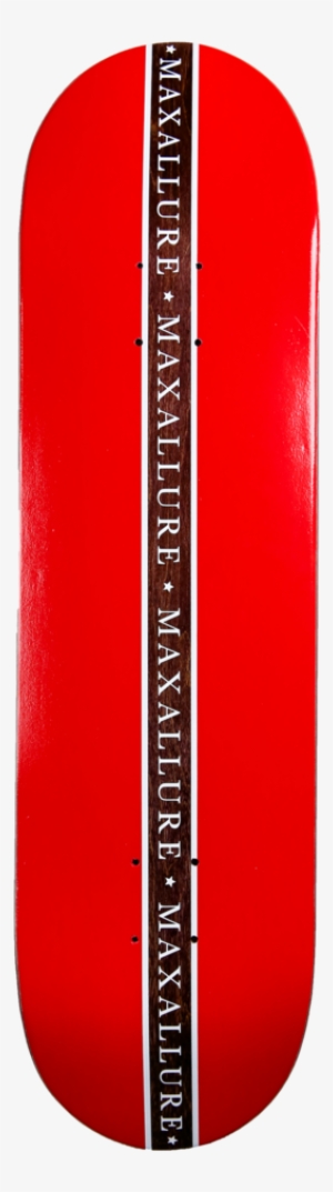 Red Starting Line Deck Maxallureskateboards - Skateboard Deck