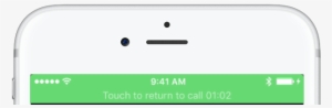 Choose The Amazon Chime Button To Navigate To The Meeting - Tap To Return To Call