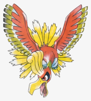 358 Ho-oh - Ken Sugimori Ho Oh