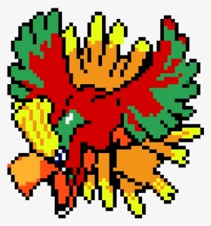 Ho Oh Pixel Art - ドット 絵 描き 方