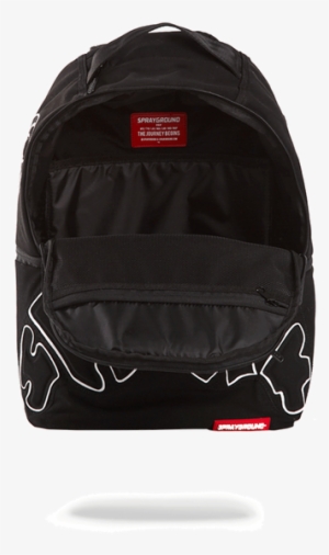 Sprayground Uptempo Shark Urban Blk Wht Laptop Book - Laptop Bag