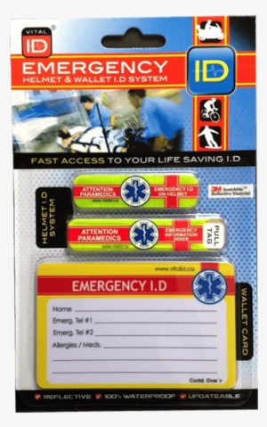 Motorcycle / Cycle “rider - Vital Id Rider I.d. & Reflective System