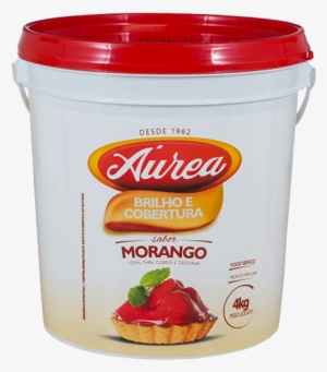 Brilho E Cobertura De Morango - Aurea Alimentos