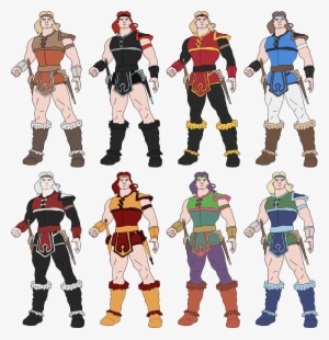 Lizuka's Alternate Color Mock-ups - Cartoon