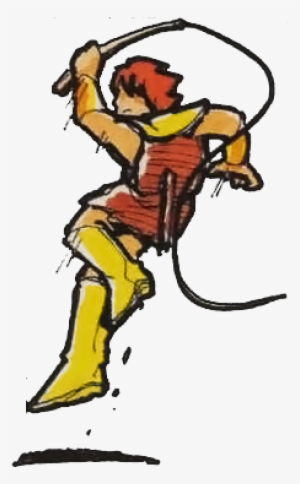 Some Simon Belmont Artwork From The Japanese Castlevania - Illustration