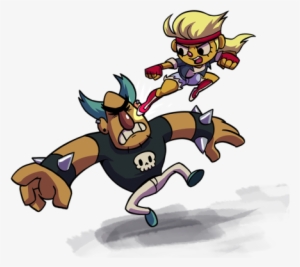 Big Action Mega Fight For Ios, Android, Ouya, Mac And - Cartoon