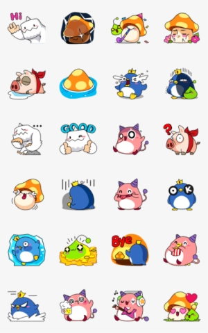 Maplestory Thailand - Maplestory Line Stickers