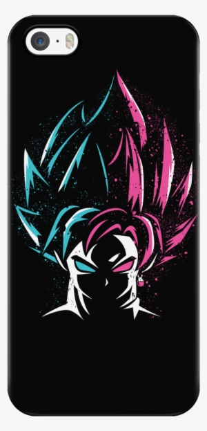 Super Saiyan Blue Vs Super Saiyan Rose - Goku Wallpaper Black Background