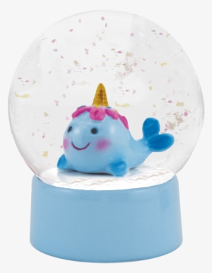 Picture Of Narwhal Snow Globe - Narwhal
