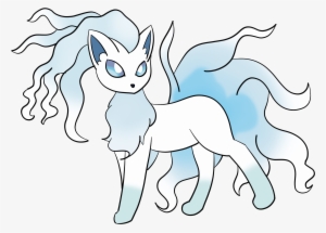 I Wasn't Really Sure About The Colors For The Alolan - Cartoon