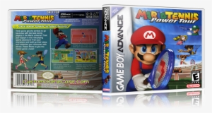 Mario Tennis Power Tour - Mario Power Tennis Gba Cover