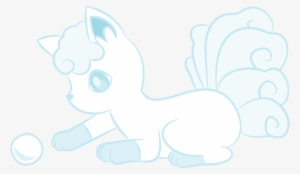 Alolan Vulpix Doodle - Art