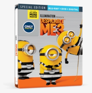 Despicable Me 3 Blu-ray - Despicable Me 3 [4k Uhd+bd Steelbook Limited Edition]