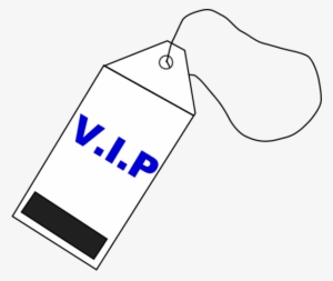Very Important People Vip Ticket Vector Clip Art Clipart - Vip Clip Art