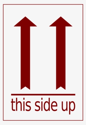 How To Set Use Side Up Label Clipart - Side Up Label