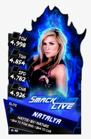 Supercard Natalya S3 Elite Smackdown 9617 - Becky Lynch Wwe Supercard