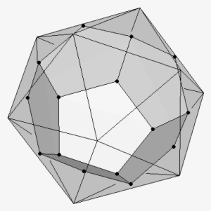 Dodecahedron As Dual Of An Icosahedron - Icosaedro Dentro De Dodecaedro