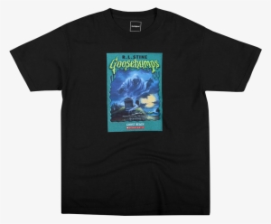 Ss Goosebumps Ghost Beach Tee Black - Deck Is Where The Circle Is T Shirt