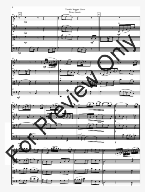 The Old Rugged Cross Thumbnail - Sheet Music