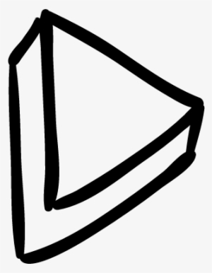 Play Button Vector - Hand Drawn Play Button