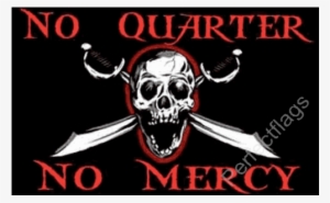 No Quarter No Mercy Flag