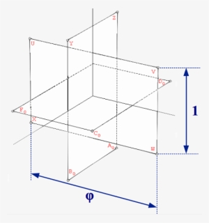 Icosahedron Construction Through Golden Rectangles - 3d Golden Ratio