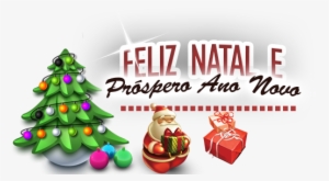 Feliz Natal E Um Prospero Ano Novo Png - Portable Network Graphics