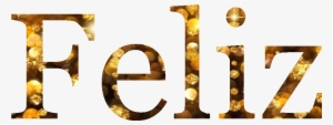 Feliz Gold - Feliz Natal Letras Douradas
